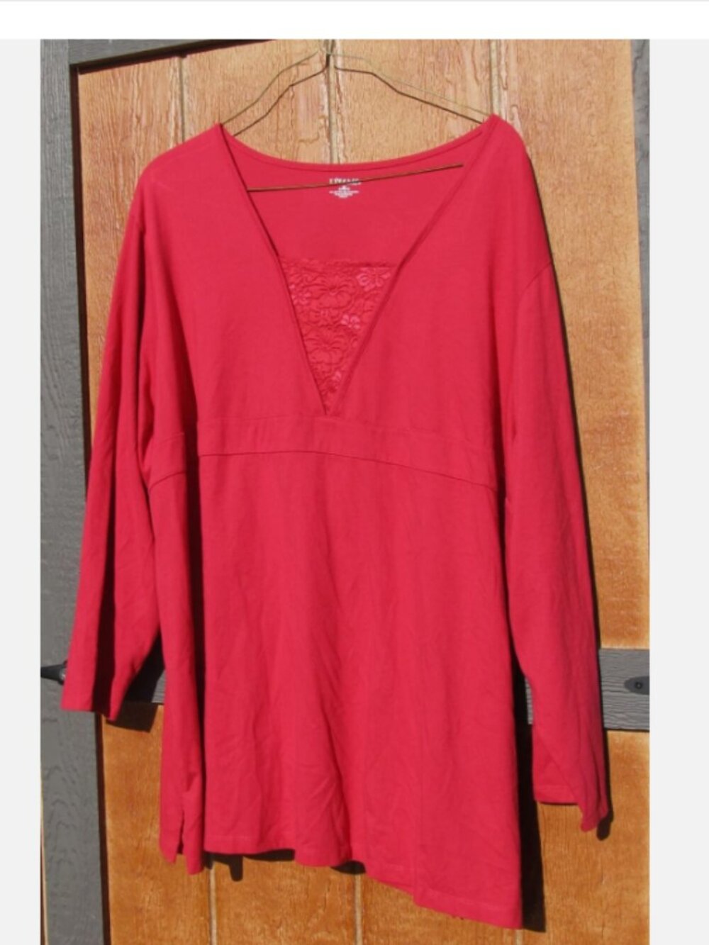 Ladies Plus Liz & Me for Catherines 5x tunic top shirt 34/36